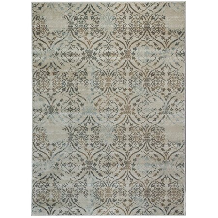 Radici Usa 3746-1011-BEIGE 5 ft.3 x 7 ft.3 Pisa Area Rug - Beige 3746/1011/BEIGE